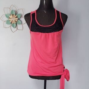 SPEECHLESS cutout tank side tie